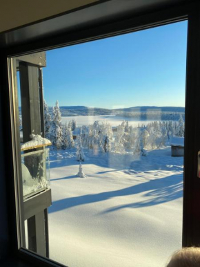 Leilighet med panoramautsikt Sjusjøen Innendørs parkering
